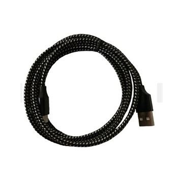BlackBird Type-C - USB adatkábel 2m, fekete (BH804 BLACK)