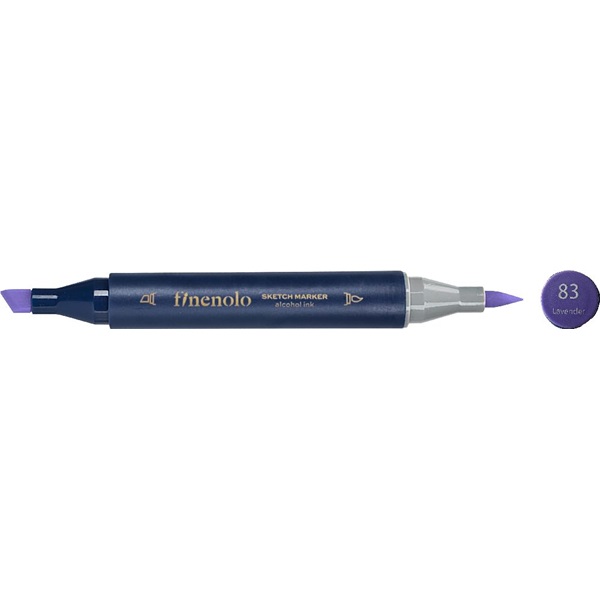 Deli Finenolo 83 - Lavender kétvégű permanent ART marker Deli Finenolo 83 - Lavender kétvégű permanent ART marker