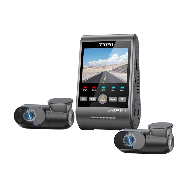 VIOFO A229 PLUS 3CH 2K + 1080p WiFi GPS