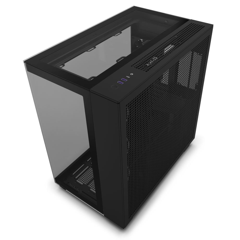 NZXT CM-H91EB-01 H9 Elite táp nélküli ablakos ház matt fekete NZXT CM-H91EB-01 H9 Elite táp nélküli ablakos ház matt fekete
