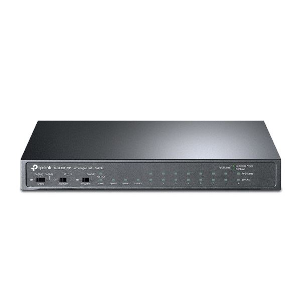 TP-LINK Switch 8x100Mbps (8xPOE+) + 2x1000Mbps + Gigabit SFP (TL-SL1311MP) TP-LINK Switch 8x100Mbps (8xPOE+) + 2x1000Mbps + Gigabit SFP (TL-SL1311MP)