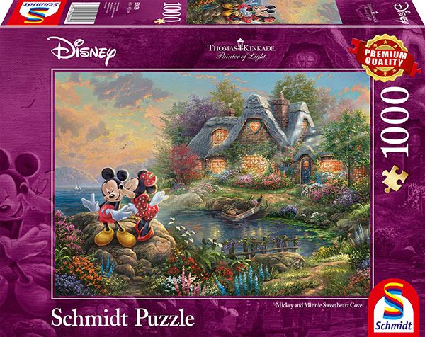 Schmidt Disney Sweethearts Mickey & Minnie 1000db-os puzzle (59639) (18896-184) Schmidt Disney Sweethearts Mickey & Minnie 1000db-os puzzle (59639) (18896-184)