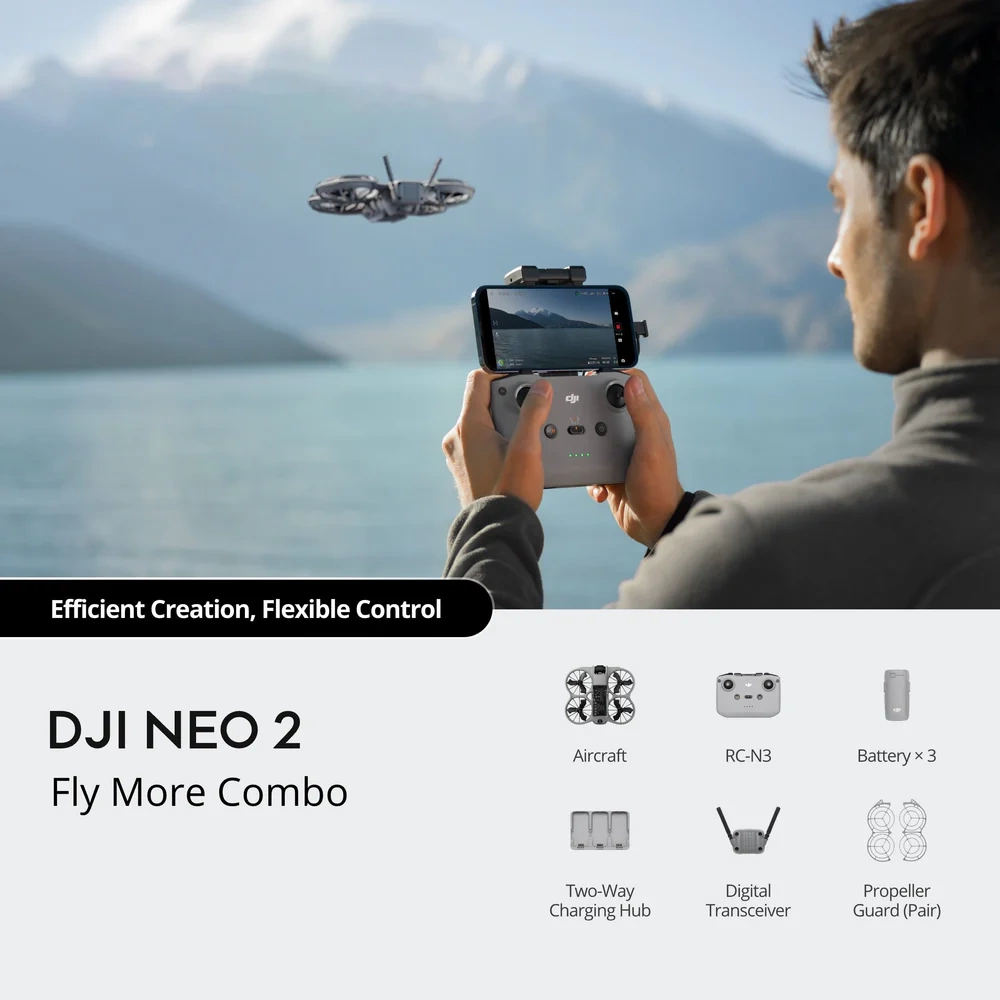 DJI Neo 2 drón Fly More Combo