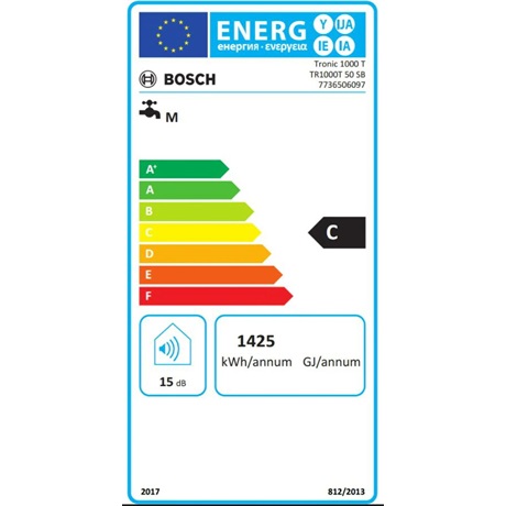 Bosch TR1000T 50 SB VÍZMELEGÍTŐ Bosch TR1000T 50 SB VÍZMELEGÍTŐ