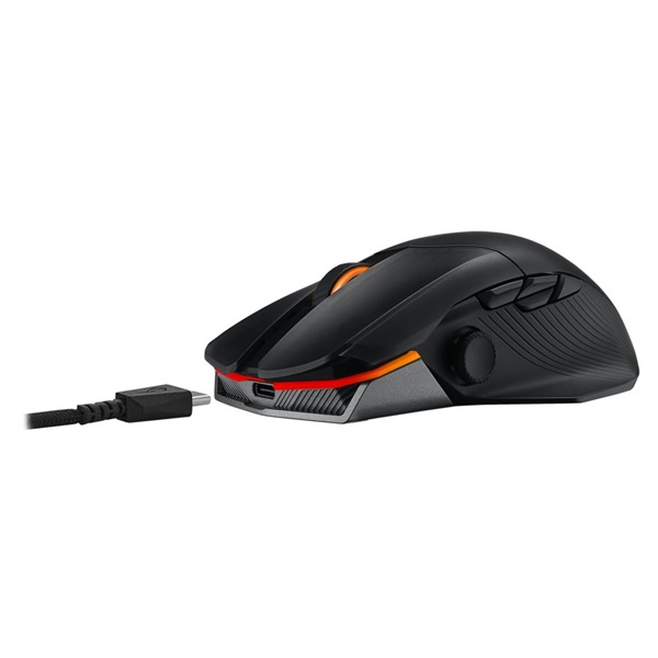 ROG Chakram X Origin vezeték nélküli fekete gamer egér
