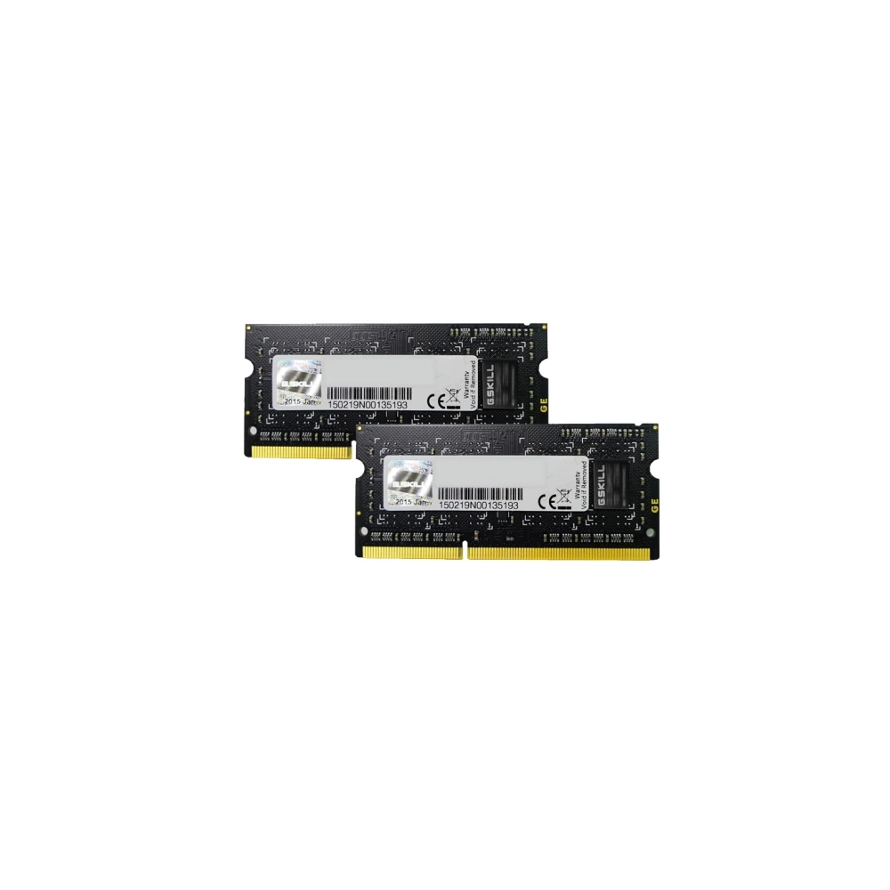 G.SKILL Standard DDR3 SO-DIMM 1333MHz CL9 16GB Kit2 (2x8GB) Memória Fekete