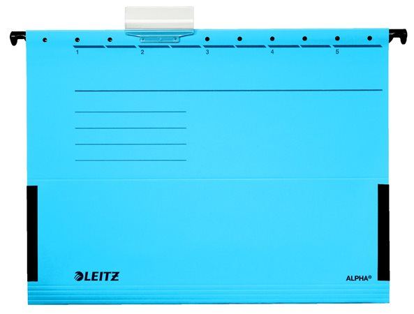 Leitz "Alpha" függőmappa oldalvédelemmel A4 kék (E19860035) Leitz "Alpha" függőmappa oldalvédelemmel A4 kék (E19860035)