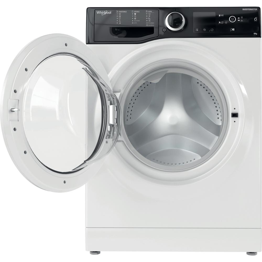 Whirlpool WRBSS 6249 S EU Elöltöltős mosógép – 6 kg, 1200 ford./perc, C Energiaosztály,  6. Érzék technológia, 