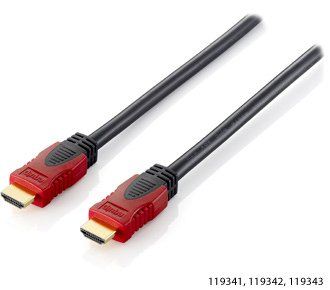 Equip 119341 HDMI kábel 1.4 apa/apa, aranyozott, 1m Equip 119341 HDMI kábel 1.4 apa/apa, aranyozott, 1m