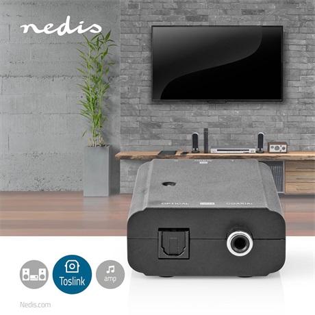 Nedis ACON2508BK DIGITÁLIS KONVERTER Nedis ACON2508BK DIGITÁLIS KONVERTER