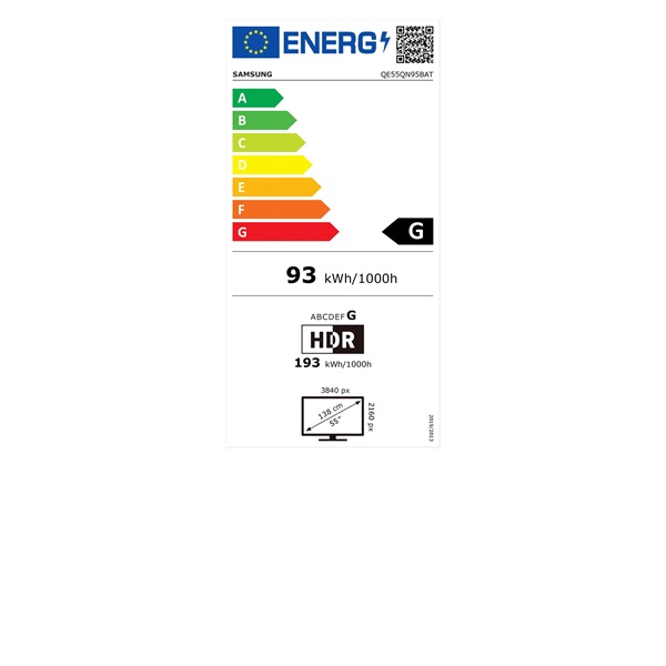 Samsung QE55QN95BATXXH 55" Neo QLED 4K Smart TV Samsung QE55QN95BATXXH 55" Neo QLED 4K Smart TV