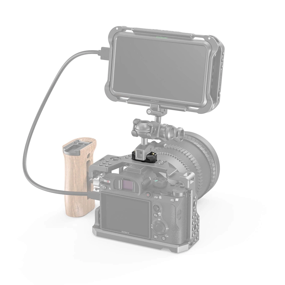 SMALLRIG BUN2501 NATO Rail with ARRI Locating Screw 35mm 