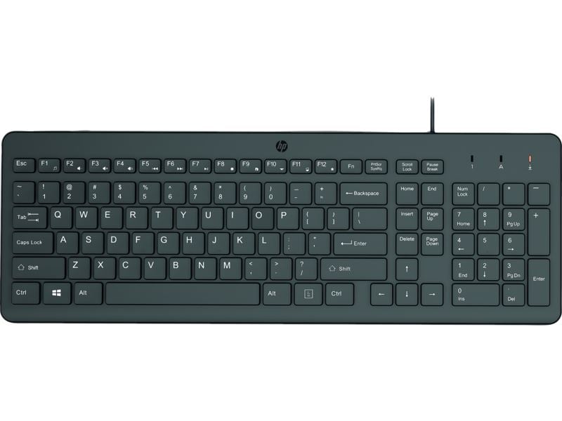 HP 150 664R5AA USB billentyűzet fekete HP 150 664R5AA USB billentyűzet fekete