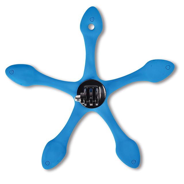 Miggö Splat Flexible állvány Go-Pro és akciókamerákhoz, Kék