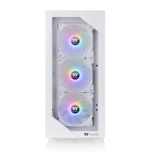 Thermaltake CA-1X3-00M6WN-00 View 200 TG ARGB Snow táp nélküli ablakos ház fehér Thermaltake CA-1X3-00M6WN-00 View 200 TG ARGB Snow táp nélküli ablakos ház fehér