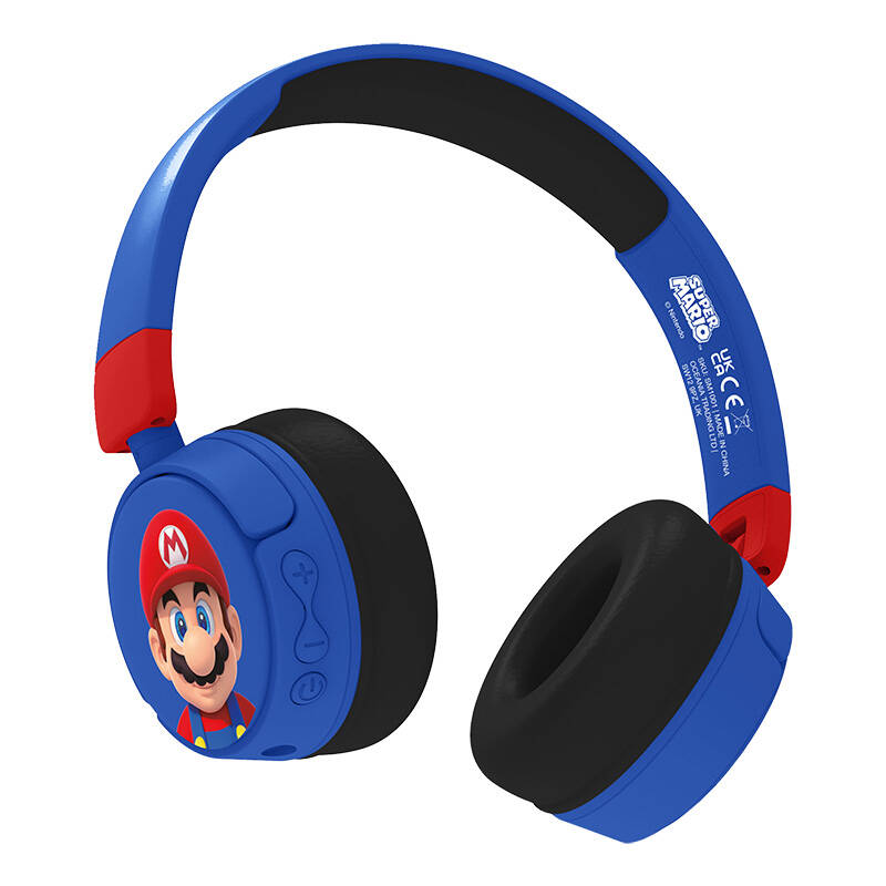  OTL Super Mario (blue) Fejhallgató