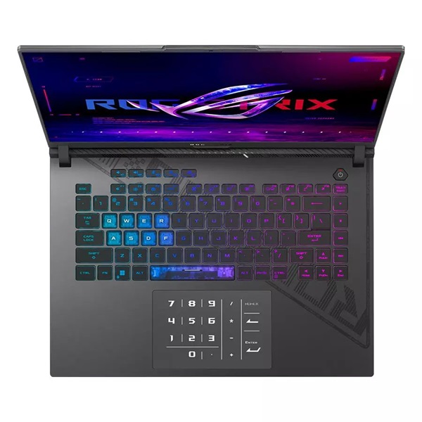 Asus ROG STRIX G614JIR-N4010W 16" WQXGA-240Hz Core i9-14900HX 16GB 1TB RTX 4070 8GB Win11 Notebook  Szürke