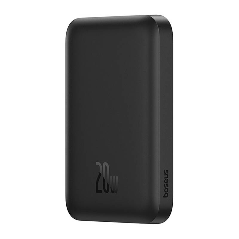 Mini Wireless PowerBank 20W Baseus Fekete