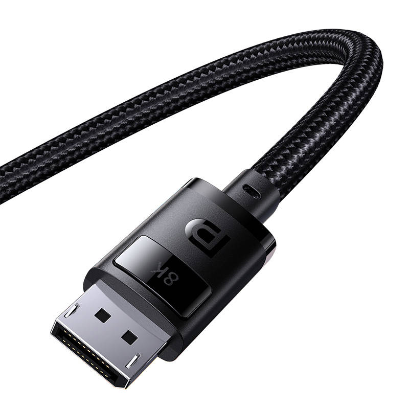 DP 8K to DP 8K cable Baseus High Definition 1,5 m (black)