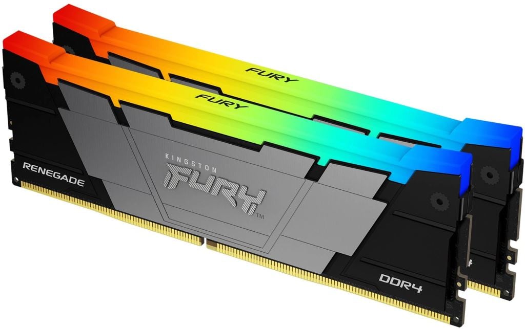 Kingston Fury Renegade RGB CL16 (2x8GB)  KF436C16RB2AK2/16 16GB 3600MHz DDR4 RAM 