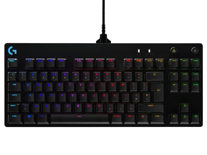 Logitech 920-009426 PRO Clicky UK English billentyűzet fekete Logitech 920-009426 PRO Clicky UK English billentyűzet fekete
