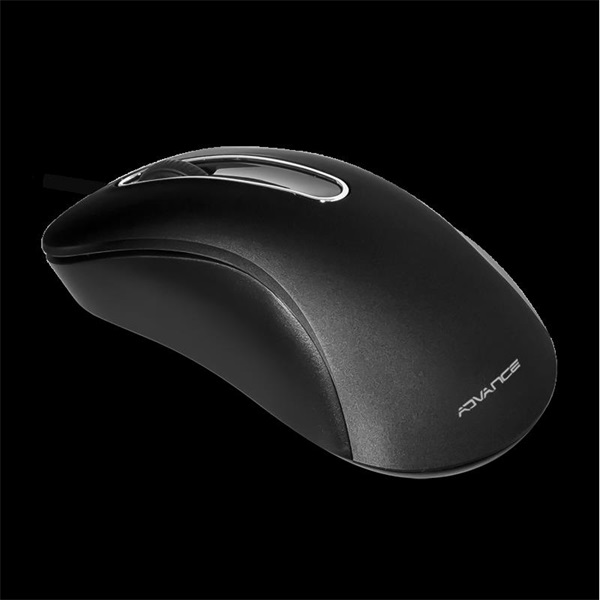 Advance SHAPE 3D  1000 DPI 3 gomb Egér   fekete 