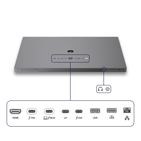 PHILIPS monitor 27" 27E3U7903/00, 5120x2880, 16:9, 500 cd/m2, 4ms, HDMI/Thunderbolt 4/RJ45/USBx2/USB-C, webkamera