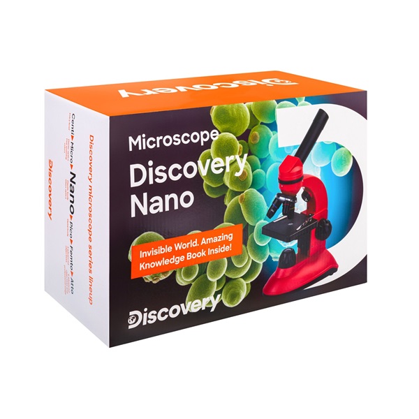 Levenhuk Discovery Nano Gravity mikroszkóp + könyv