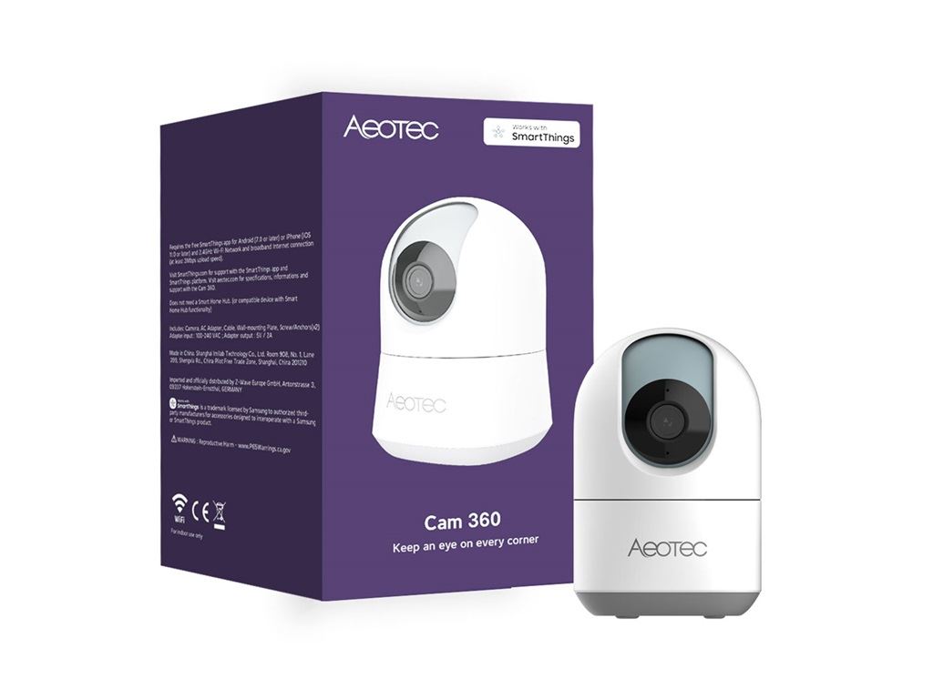 Aeotec Smarthings Cam 360 kamera (GP-AEOCAMEU)