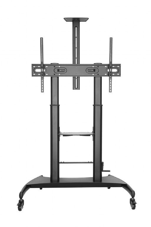 Gembird TVS-100T-02 kerekes TV állvány 60"-100" fekete