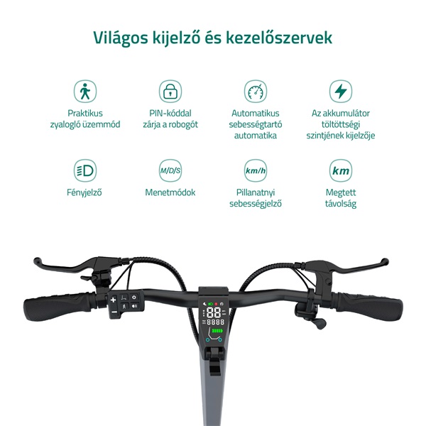 LAMAX eTank SA70 1600W (2X800W)/20Ah elektromos roller LAMAX eTank SA70 1600W (2X800W)/20Ah elektromos roller