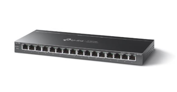 TP-Link TL-SG116P 16-Port Gigabit Desktop Switch with 16-Port PoE+ TP-Link TL-SG116P 16-Port Gigabit Desktop Switch with 16-Port PoE+