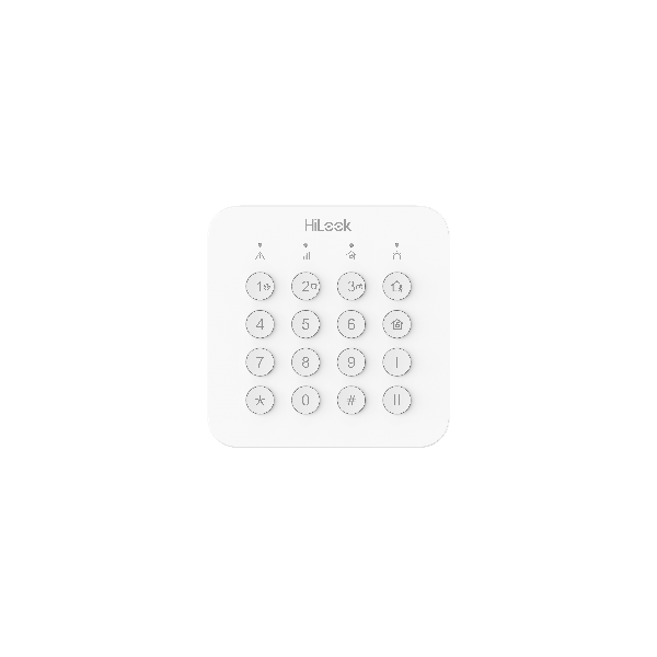 HiLook  ALARM-K201B-WE  Falra rögzíthető  LED Hozzáférési billentyűzet