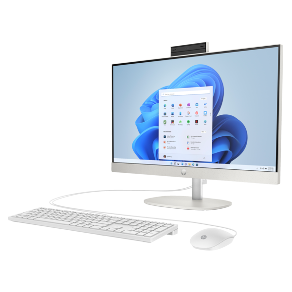 HP AIO 24-cr1002nn 23.8" FHD AG IPS, Core Ultra5-125U 1.3GHz, 8GB, 512GB SSD, fehér