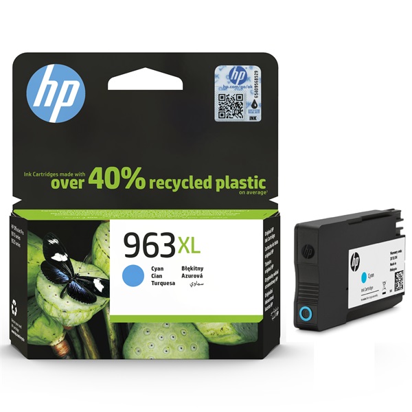 HP 963XL nagy kapacitású tintapatron cián (3JA27AE)