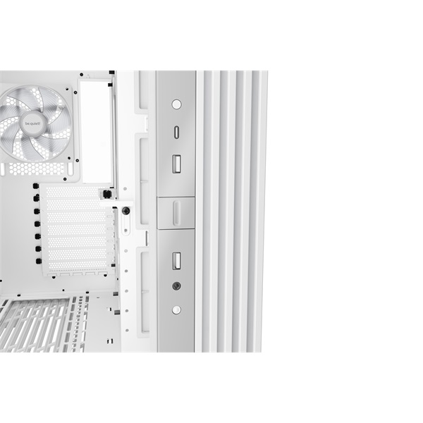 Be Quiet! LIGHT BASE 600 DX White  ATX  edzett üveg oldallap Számítógépház  Fehér 
