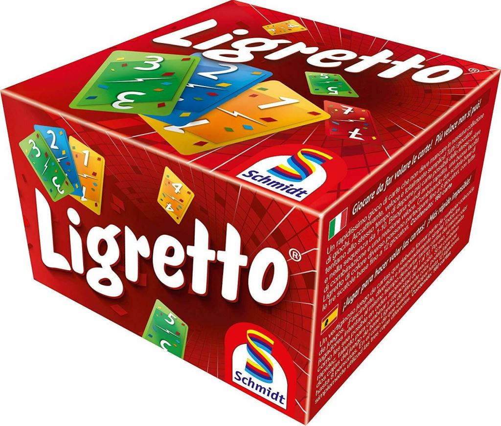 Schmidt Ligretto rot piros társasjáték (1308) Schmidt Ligretto rot piros társasjáték (1308)
