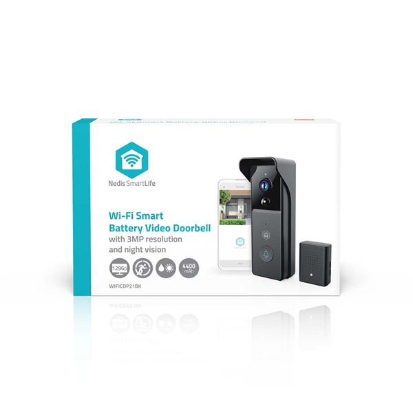 Nedis SmartLife Video Doorbell IP video kaputelefon