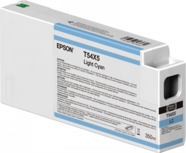 Epson T54X5 Tintapatron Light Cián 350ml Eredeti