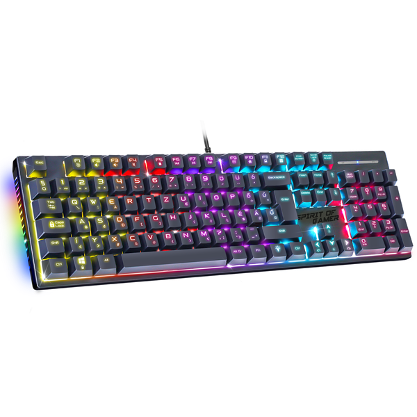 Spirit of Gamer Billentyűzet Mechanikus XPERT K250 105 gomb SOG red RGB LED USB fekete HU Spirit of Gamer Billentyűzet Mechanikus XPERT K250 105 gomb SOG red RGB LED USB fekete HU