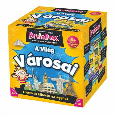 Alex Toys BrainBox: A világ városai társasjáték (93644) Alex Toys BrainBox: A világ városai társasjáték (93644)