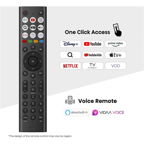 Hisense 50" 50E7QPRO 4K UHD Smart QLED TV