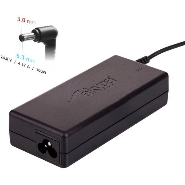 Akyga Notebook tápegység Univerzális 24V / 4.17A 100W 6.3x3.0mm (AK-ND-73)