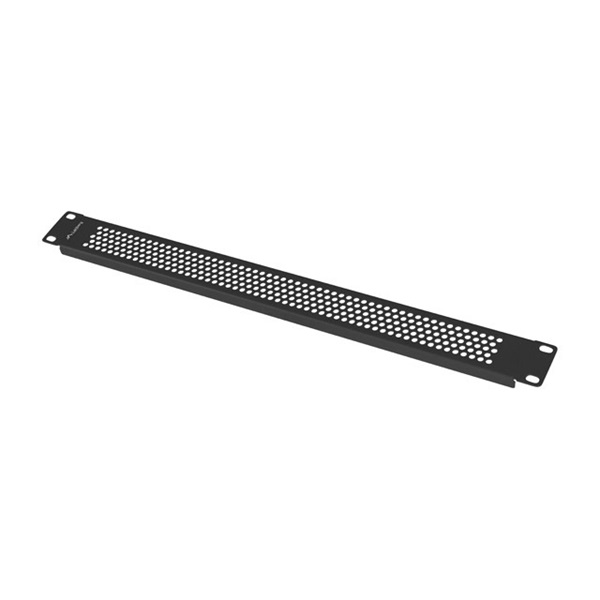 Lanberg AK-1411-B 19" 1U fekete fém hálós/perforált vakpanel Lanberg AK-1411-B 19" 1U fekete fém hálós/perforált vakpanel