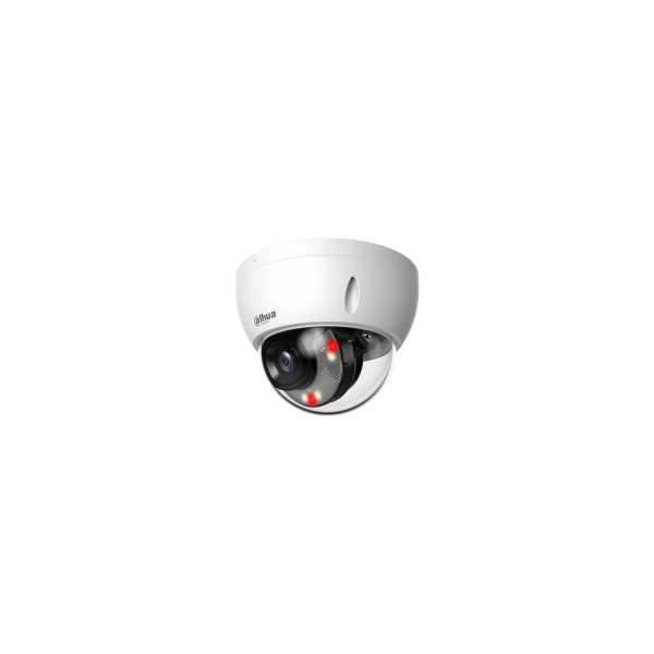 Dahua IP dómkamera - IPC-HDBW2649E-S-IL (DualLight, 6MP, 2,8mm, H265+, IL+IR30m, IP67, ICR, IK10, SD, PoE, mikrofon)