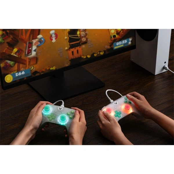 8Bitdo Ultimate Mini, Xbox Series X|S, Xbox One, PC, Official, Hall-Effect  vezetékes kontroller Pink