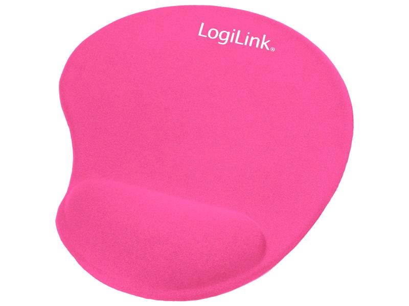 LogiLink ID0027P zselés csuklótámaszos rózsaszín egérpad LogiLink ID0027P zselés csuklótámaszos rózsaszín egérpad