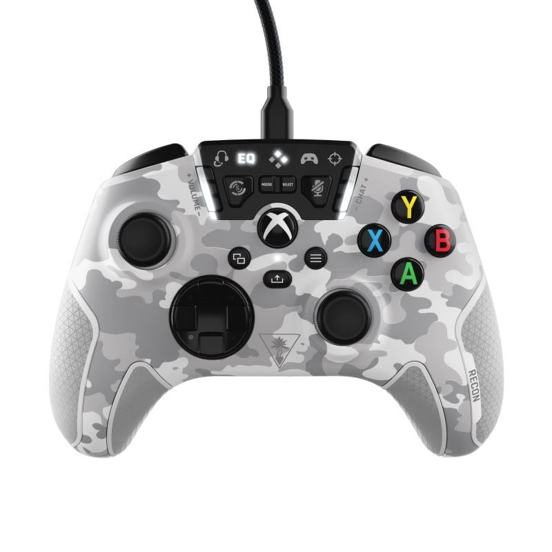 Turtle Beach Recon vezetékes Xbox kontroller szürke terepmintás (TBS-0707-02) Turtle Beach Recon vezetékes Xbox kontroller szürke terepmintás (TBS-0707-02)