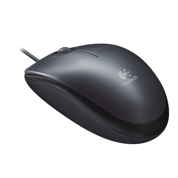 Logitech M90 optikai egér sötét szürke USB (910-001794) Logitech M90 optikai egér sötét szürke USB (910-001794)