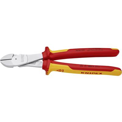 VDE erőkímélő oldalcsípőfogó, közepes/kemény/zongora huzal max.: O 4,6/3,5/3 mm, Knipex 74 06 250 VDE erőkímélő oldalcsípőfogó, közepes/kemény/zongora huzal max.: O 4,6/3,5/3 mm, Knipex 74 06 250